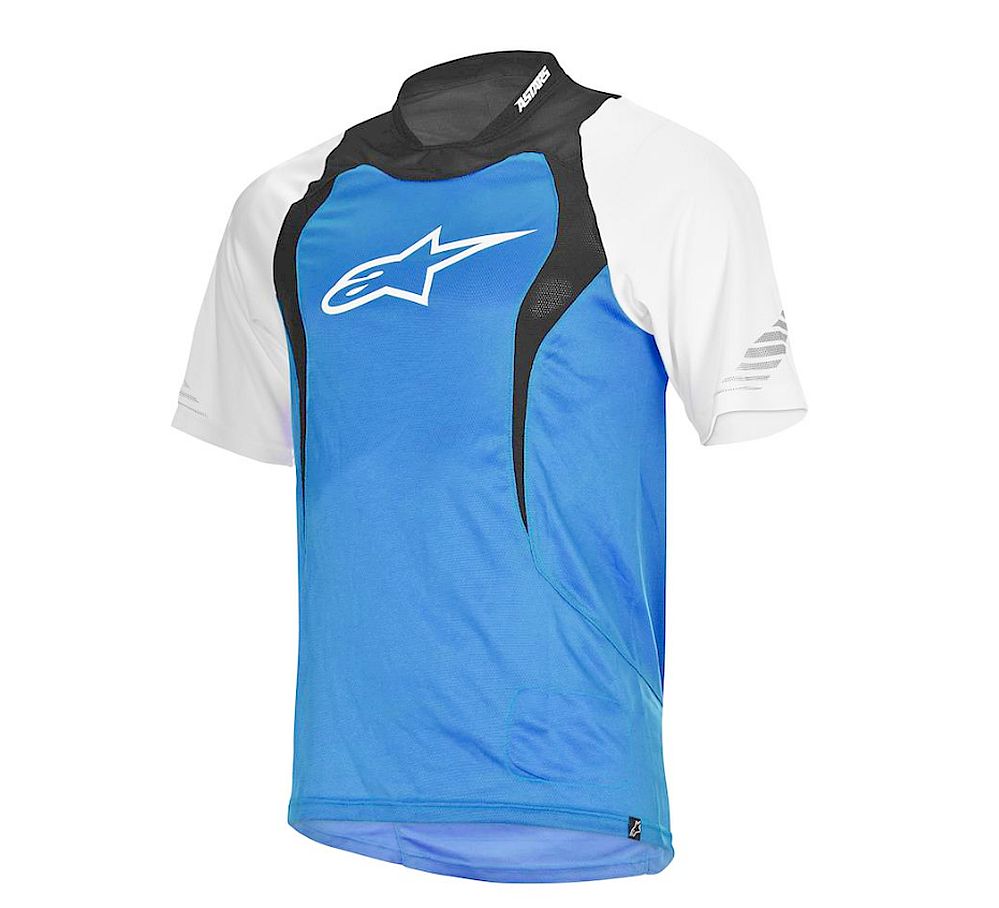 Alpinestars Drop S/S Jersey Electric Blue/White