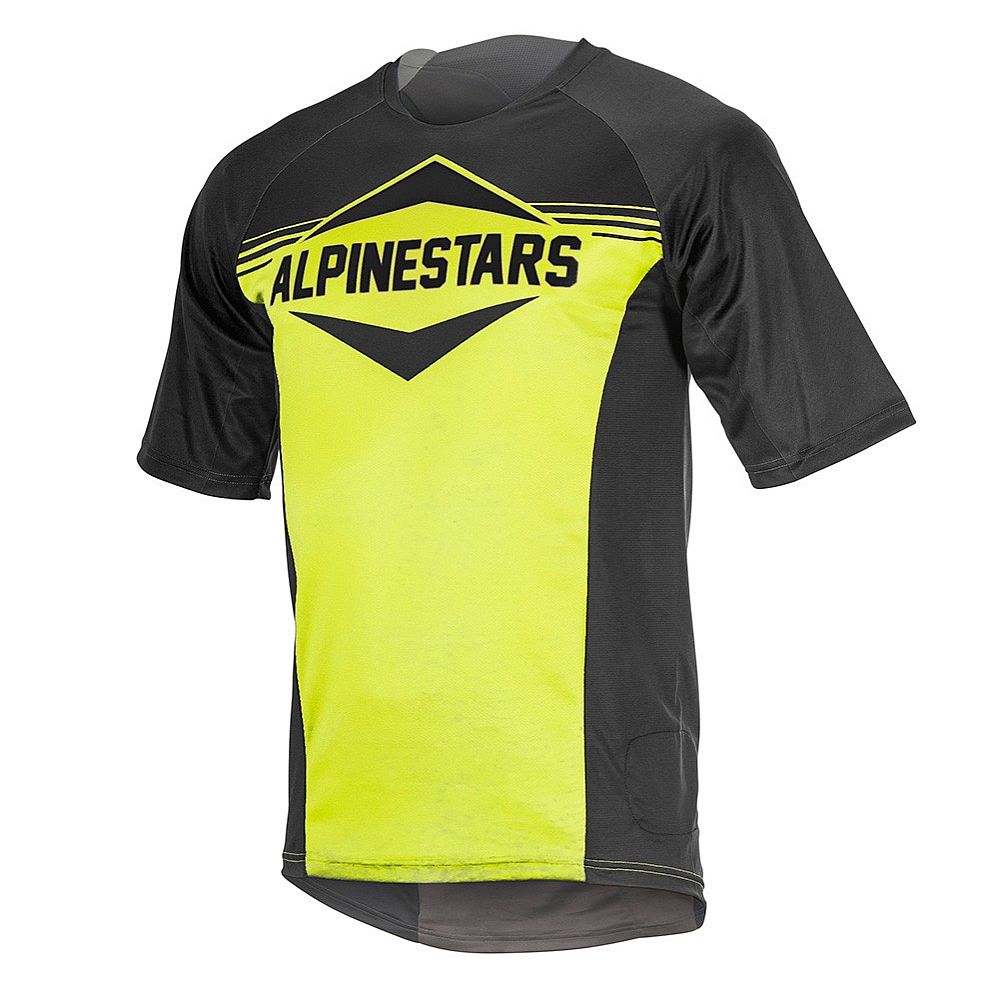 Alpinestars Mesa S/S Jersey Black Acid Yellow