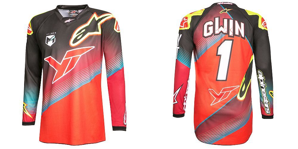 Alpinestars Sight Aaron Gwin L/S Jersey - replica dres vel. XL