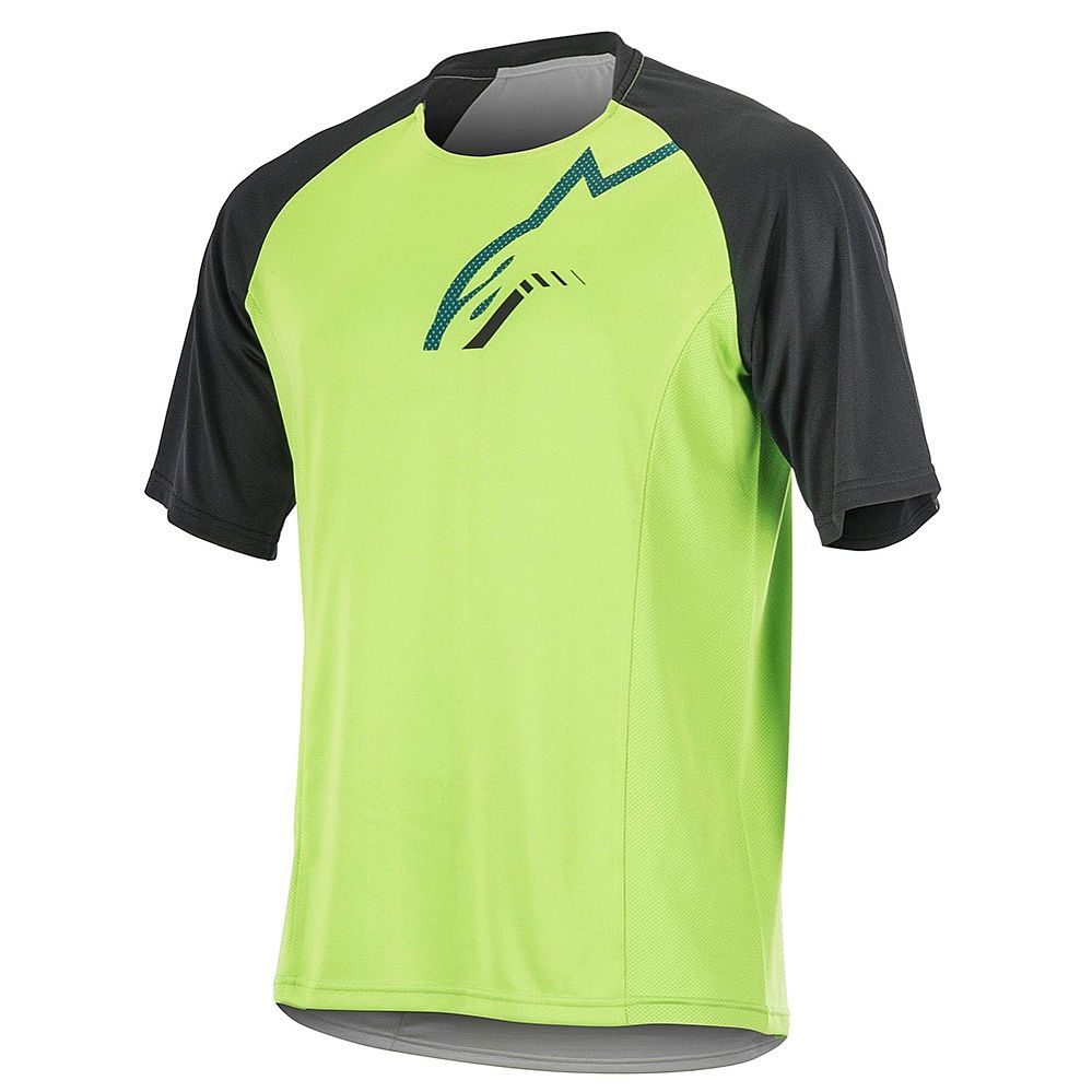 Alpinestars Trailstar SS Jersey dres - Bright Green Black