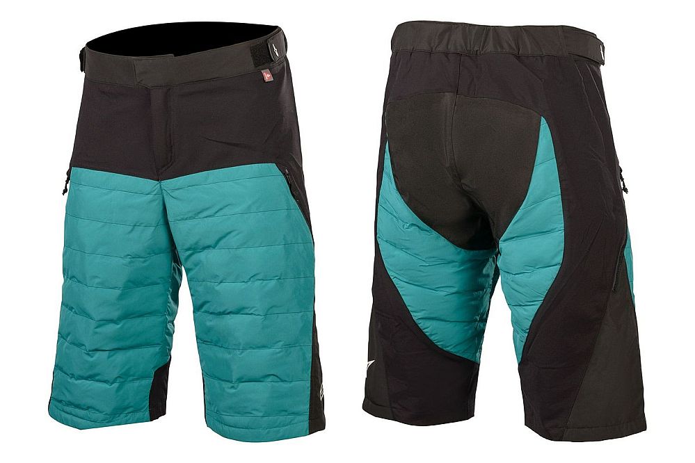 Alpinestars Denali Primaloft Insulated Shorts Emerald Black