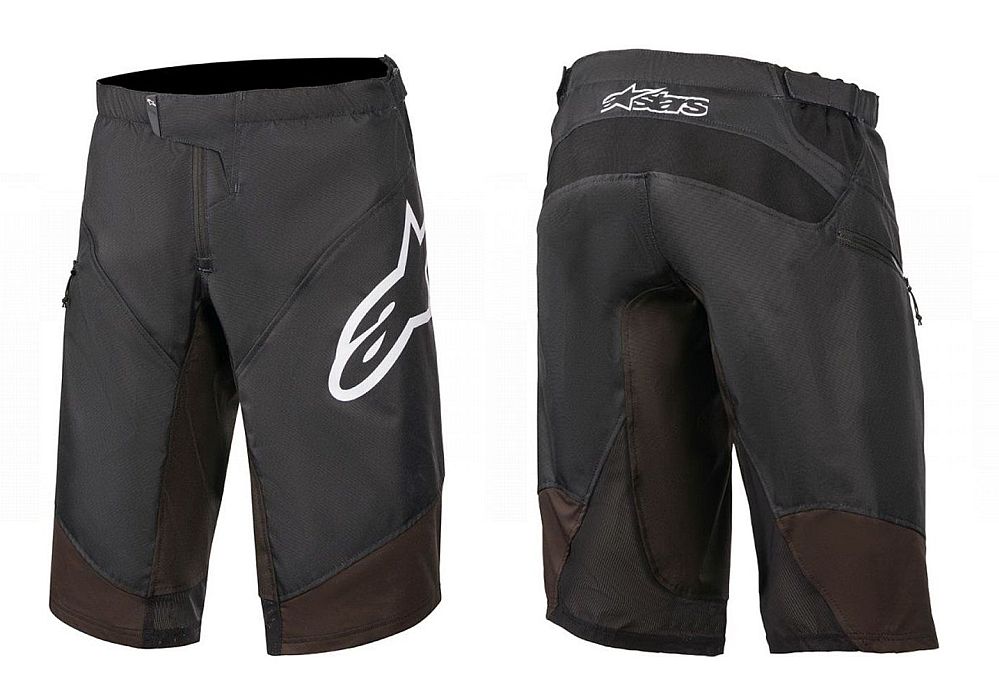 Alpinestars Racer Shorts Black/White kraťasy vel. 38