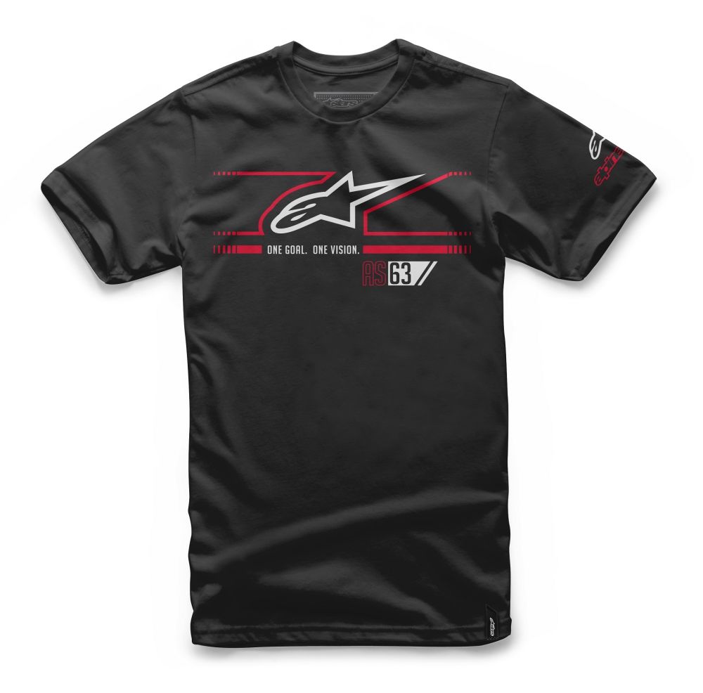 Alpinestars tričko Fast Star černé - Black - velikost XL