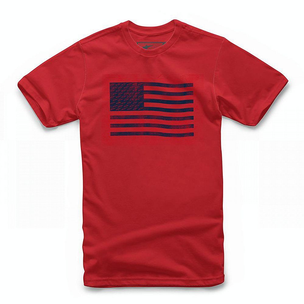 Alpinestars T-shirt Flag Tee - Red