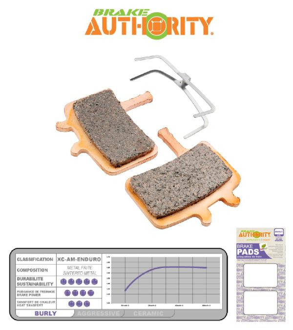 Brake Authority Burly - Avid Juicy brake pads