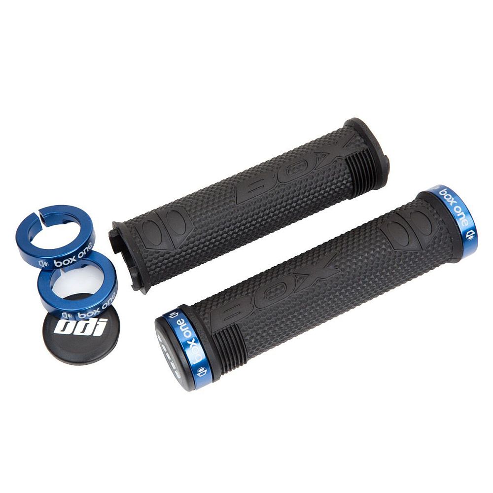 Box One Hex grips by ODI black/blue