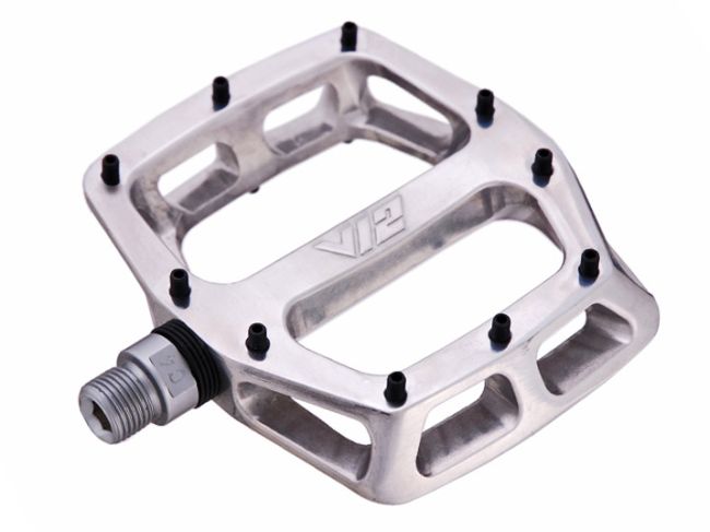 DMR Bikes V12 NEW pedals Polished silver