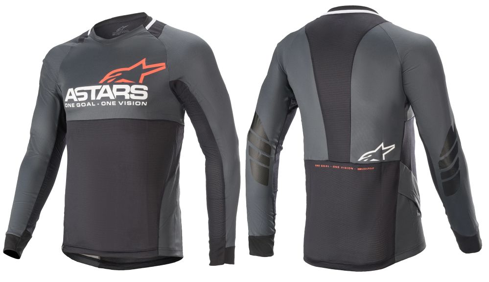 Alpinestars Drop 8.0 L/S Jersey Black/Coral