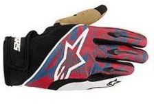 Alpinestars Gravity rukavice White Red blue size M