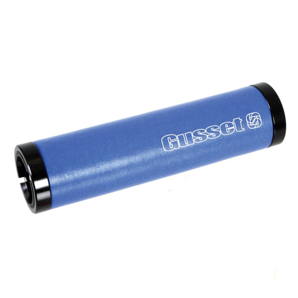 Gusset Silicone Clamp-On grips - blue