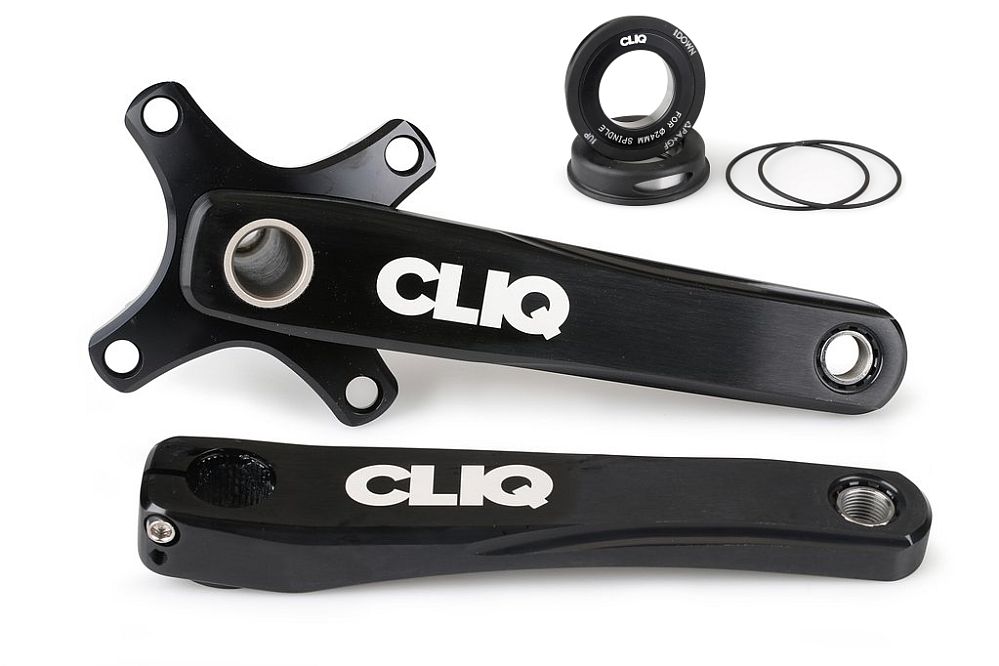 Haro Cliq Weaponz 2pc cranks 177,5 mm Black BB set included