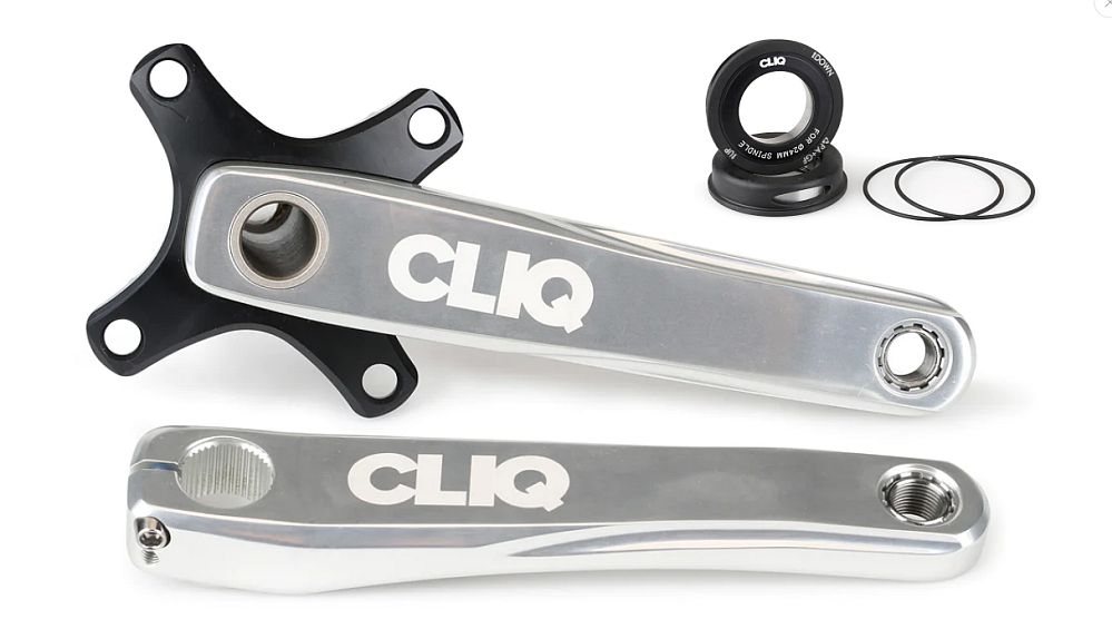 Haro Cliq Weaponz 2pc cranks 177,5 mm Polished BB set included