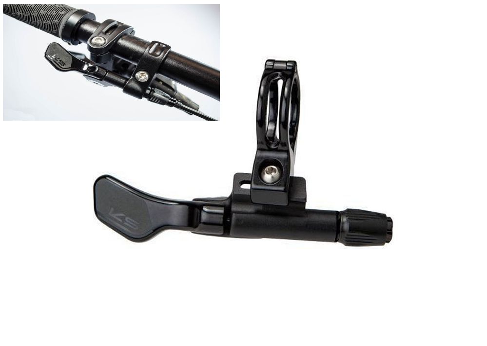 KS Shock - Southpaw Remote Lever Black (Alloy)