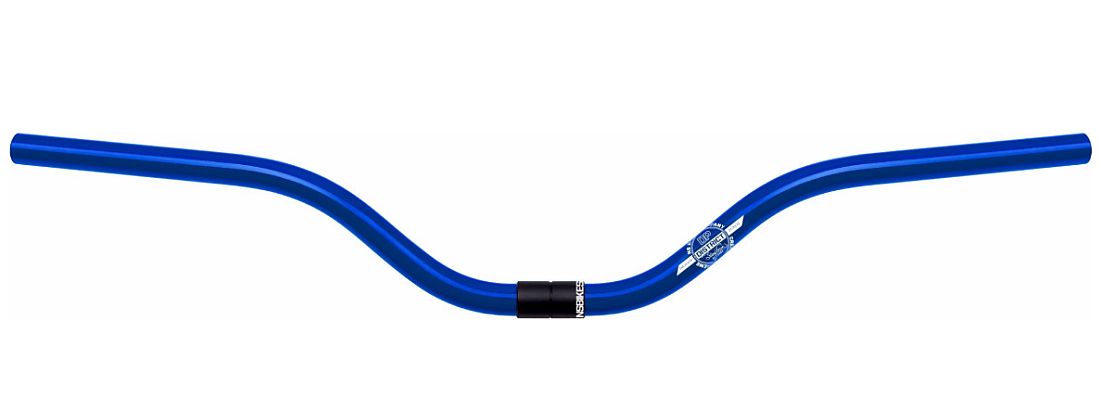 NS Bikes District řidítka XVII - Trans Blue (22,2 / 25,4 mm)