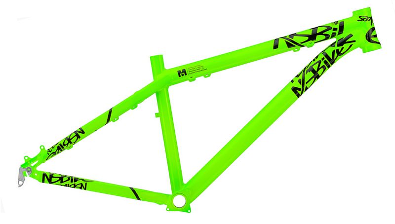 NS Bikes Clash rám - lime zelená - velikost M