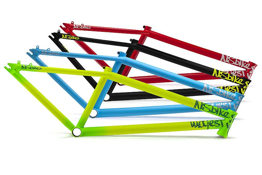 NS Bikes Majesty Park rám 26" / 24" - lemon lime