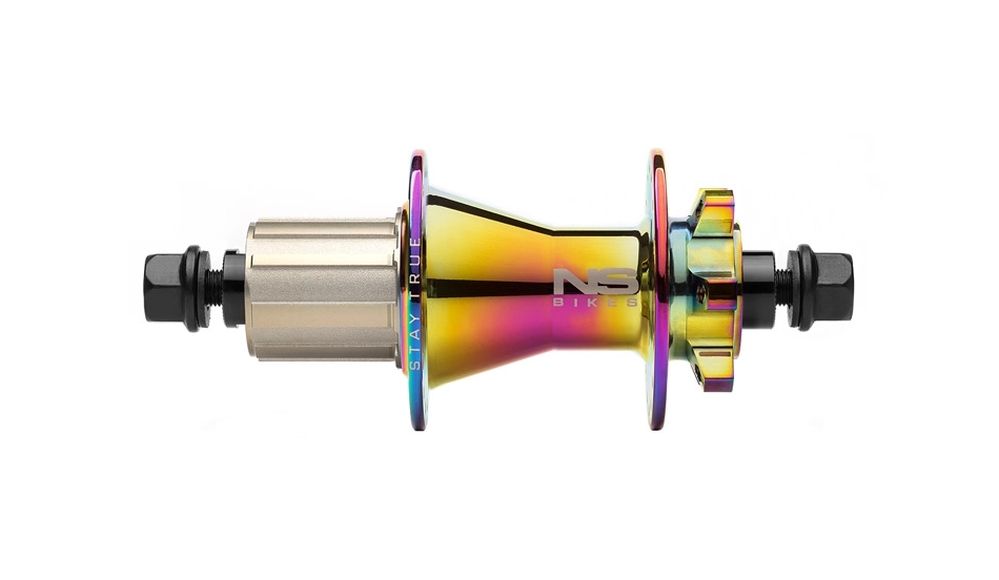 NS Bikes Rotary Cassette rear hub 135x10 - 32H Oil Slick