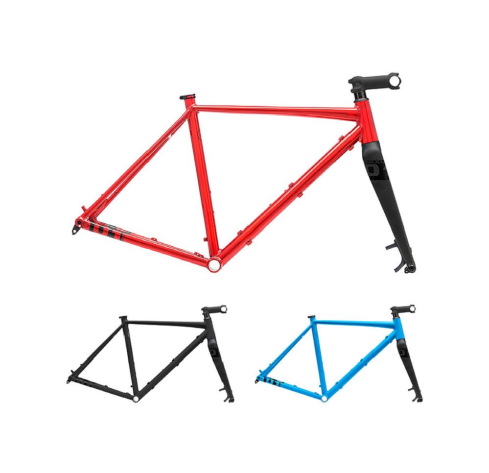 Octane One Gridd Gravel frameset - black XL