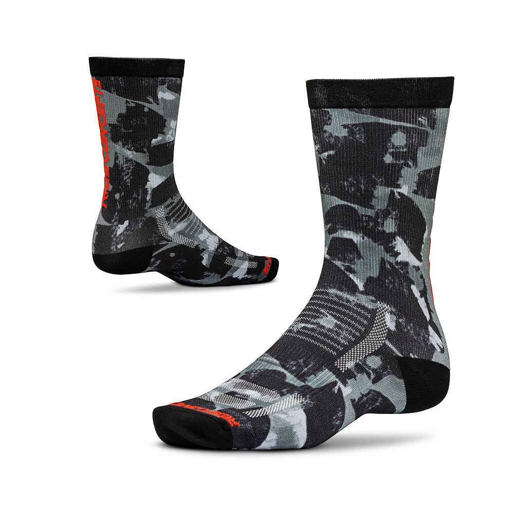 Ride Concepts Martis 8" socks - Charcoal Camo