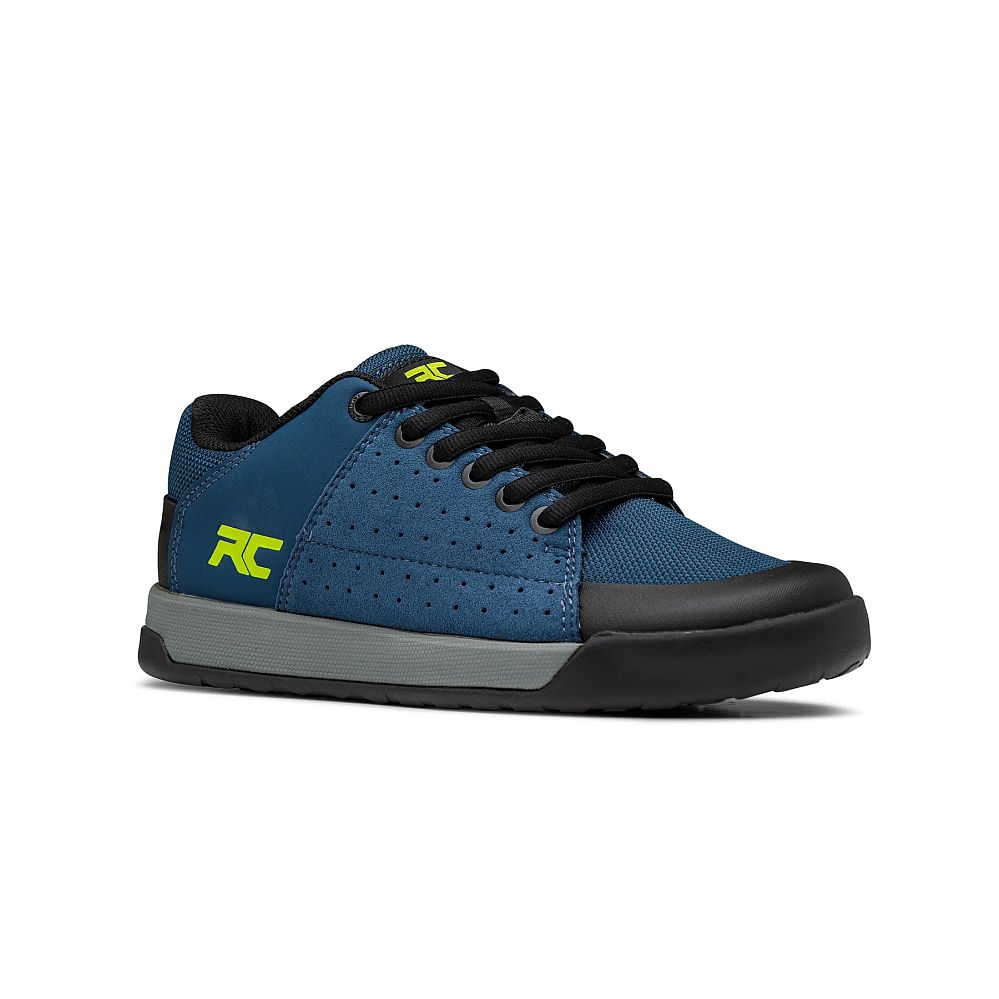 Ride Concepts Livewire YOUTH US3 / Eur35 Blue Smoke/Lime