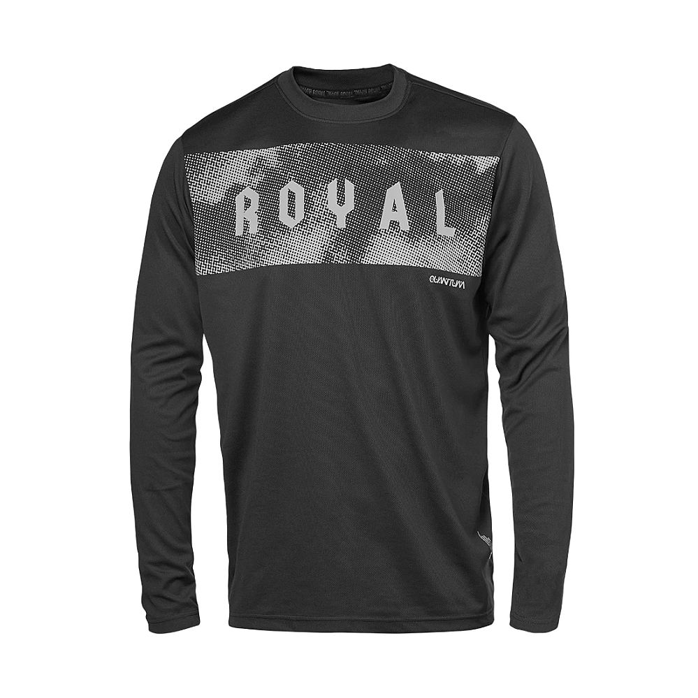 Royal Quantum LS jersey Long Sleeve - Black