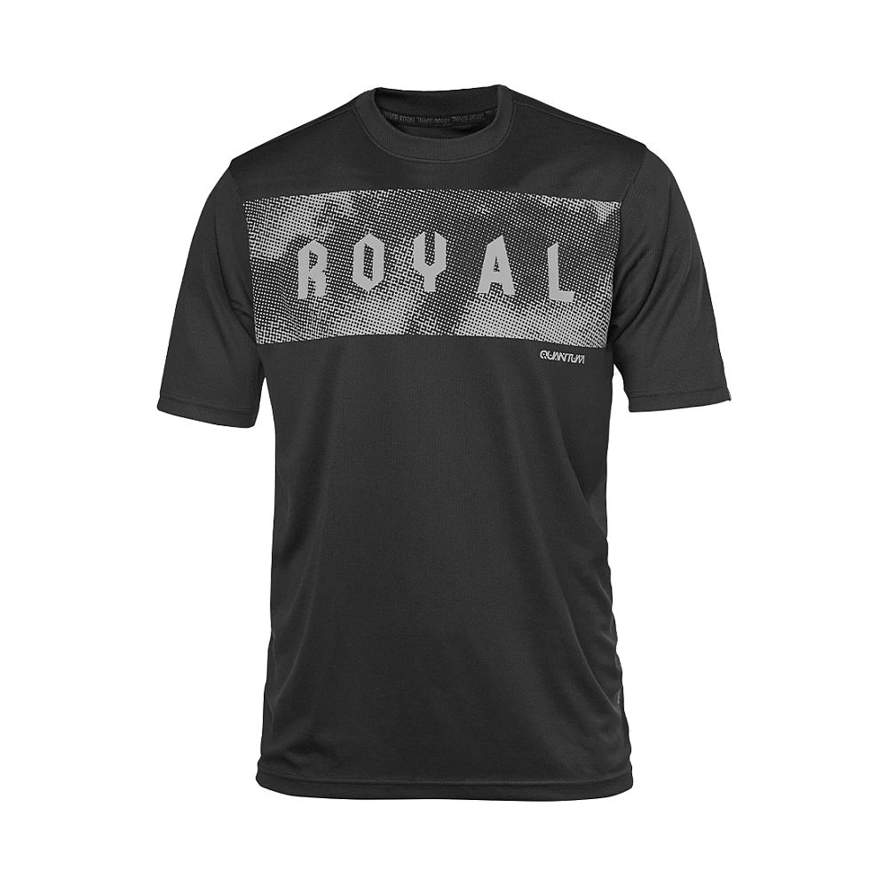 Royal Quantum SS jersey Short Sleeve - Black