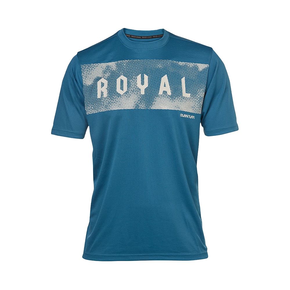 Royal Quantum SS jersey Short Sleeve - Petrol