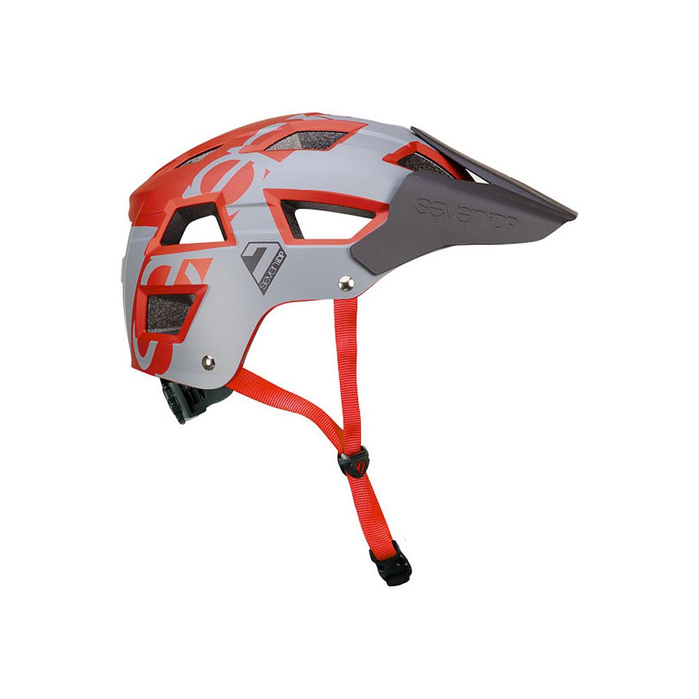 7idp - SEVEN (by Royal) helmet M5 Grey / Metallic Dark red (82)