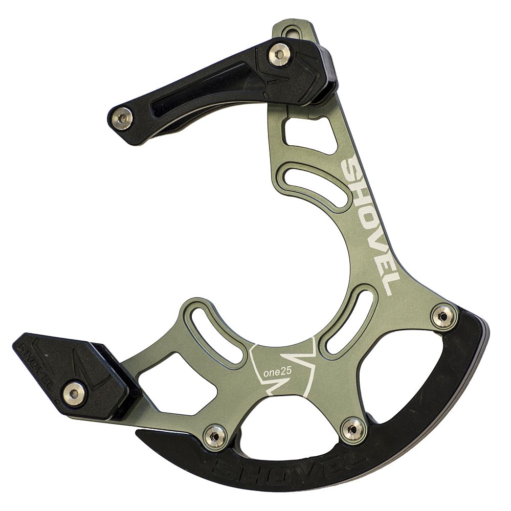 Shovel One25 Alu - DH chain guide - grey