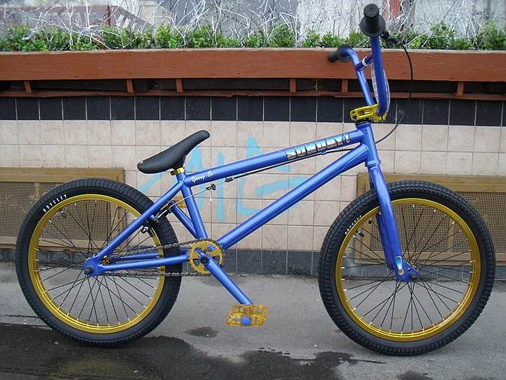 Sunday BMX EX Gary Young blue kolo