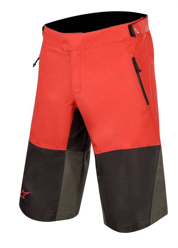 Alpinestars Tahoe WaterProof Shorts Red Black / Dark Shadow 32