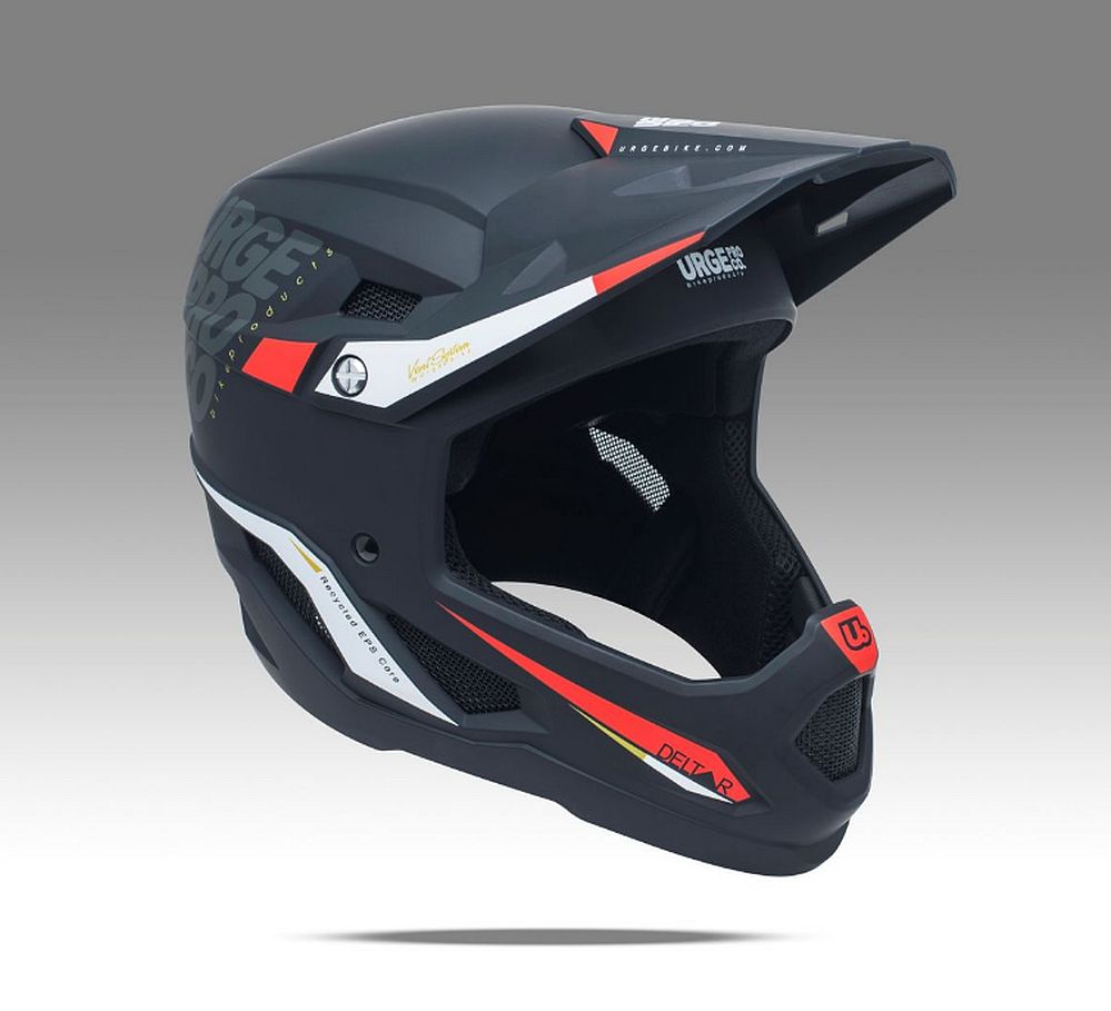 URGE Deltar helma - Black - černá