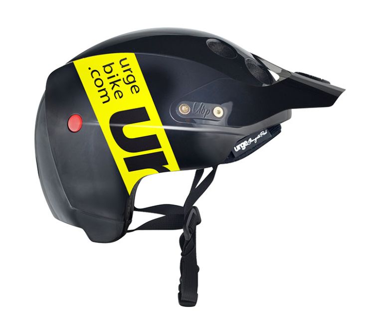 URGE Endur-O-matic Band Black/Yellow helma